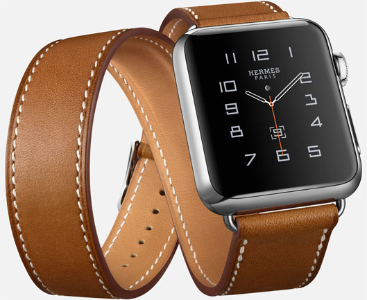 苹果上次发布会上提及与爱马仕合作的Apple Watch
